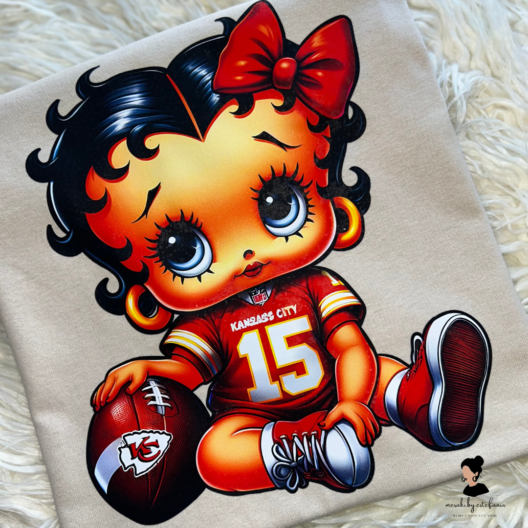 KC CHIEFS LOVE Crewneck Sweater & T-shirts