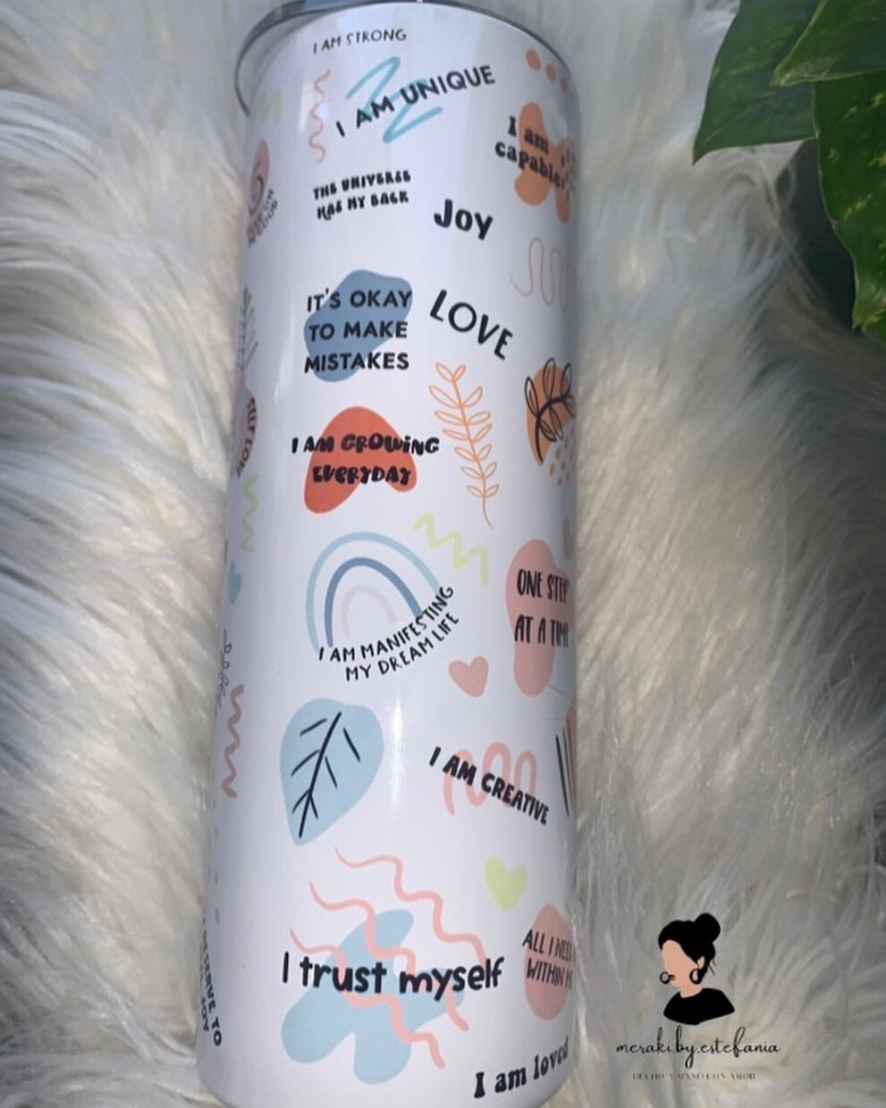 Daily Affirmations Tumbler 20 oz