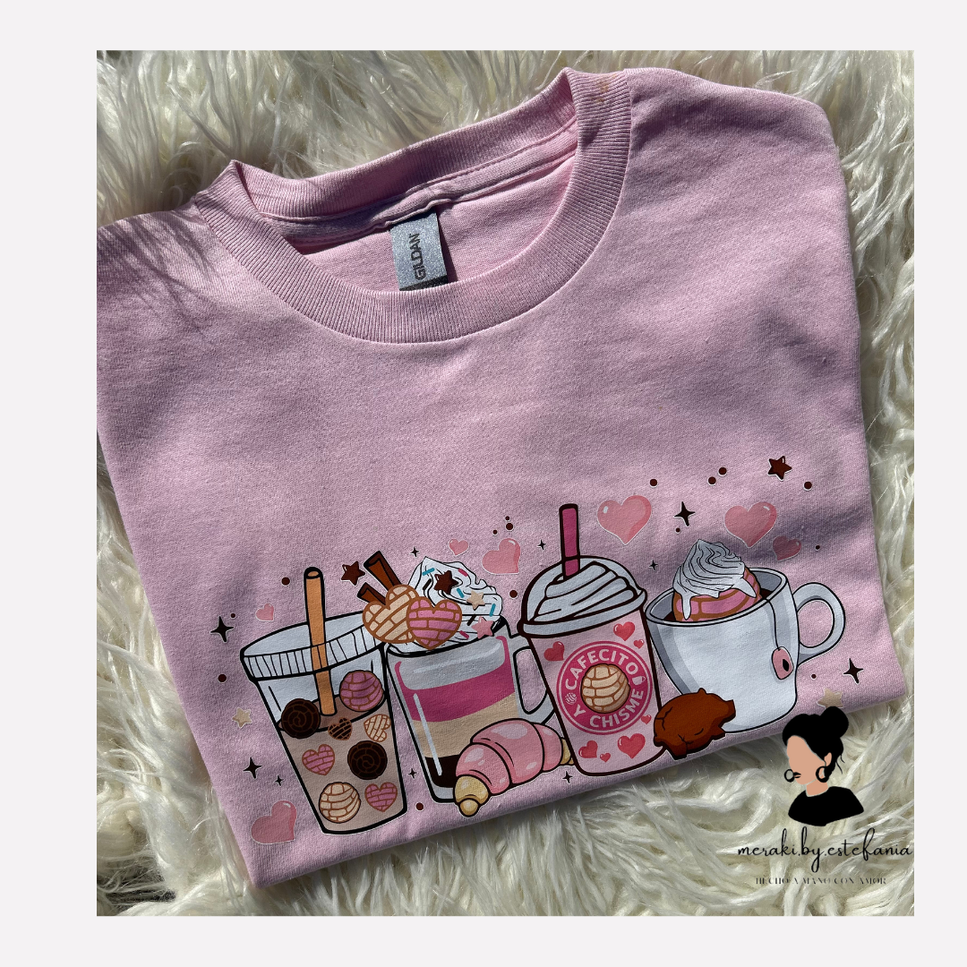 Cafecito & Chisme T-Shirt & Crewneck Sweaters