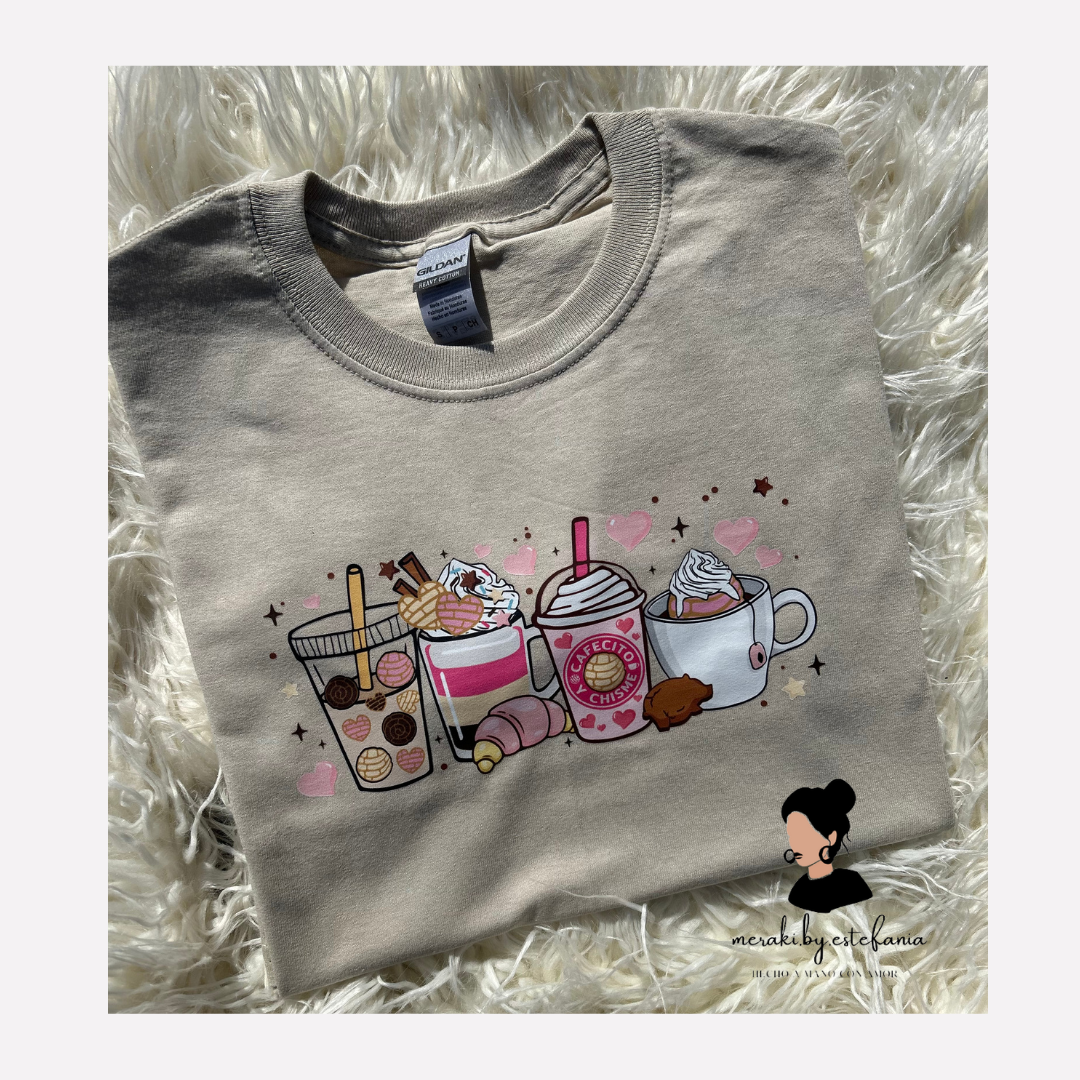 Cafecito & Chisme T-Shirt & Crewneck Sweaters