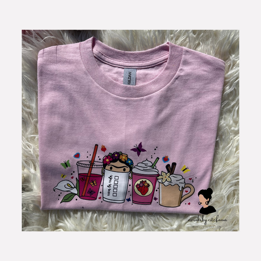 FRIDA LATTE T-SHIRT & CREWNECK SWEATERS