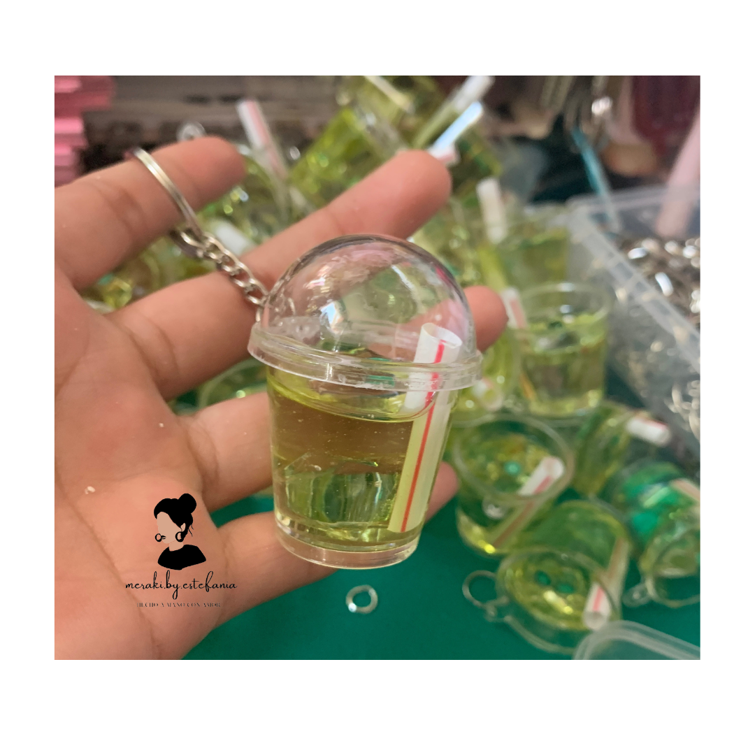 Agua De Limon keychain