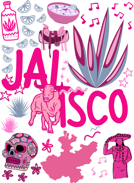 PINK ESTADOS COLLECTION T-SHIRTS