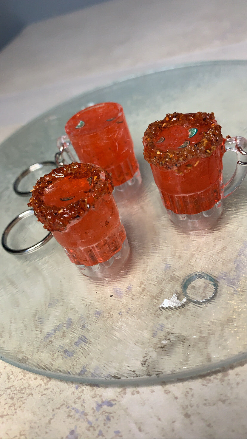 Michelada Keychain