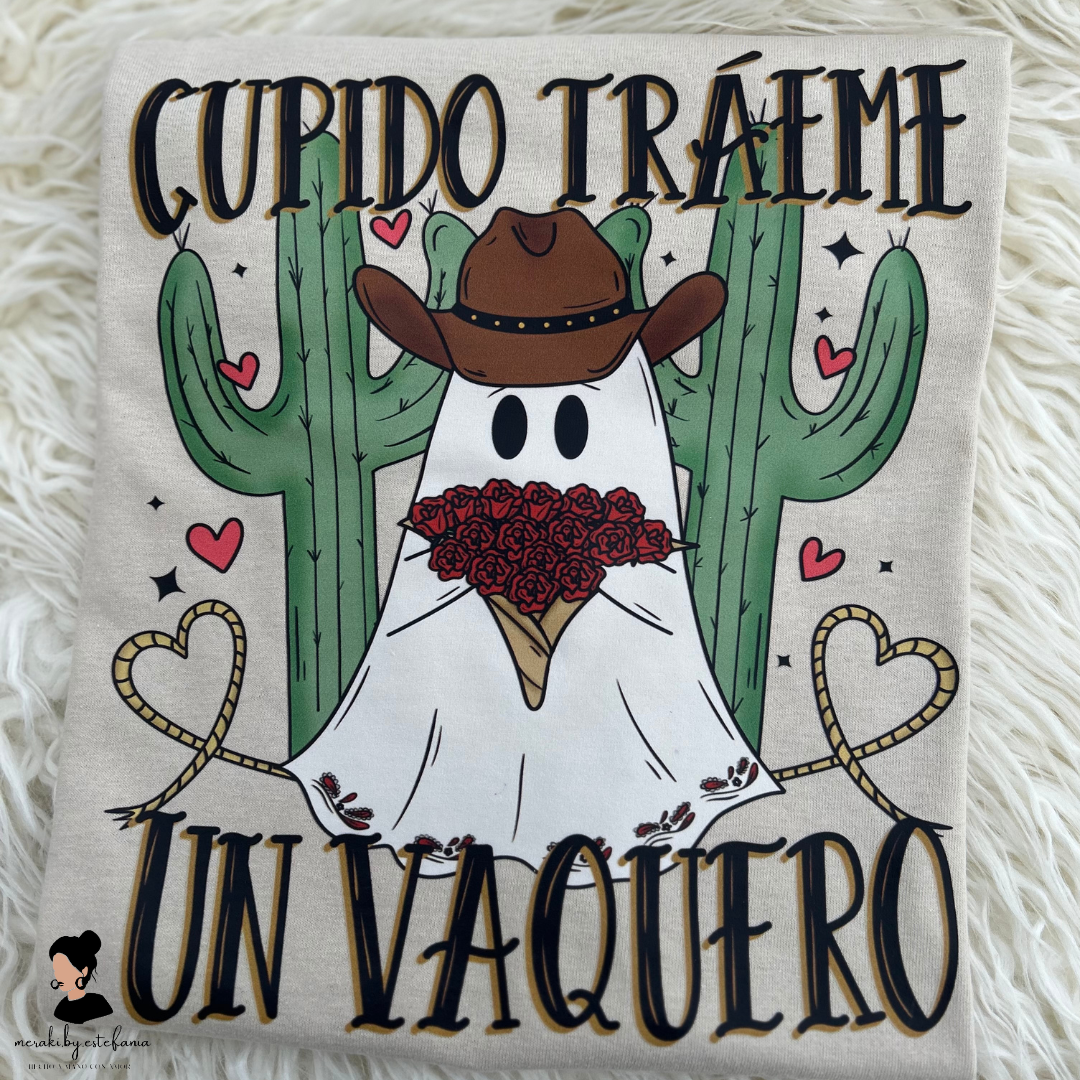 Cupido Traeme Un Vaquero Crewneck Sweater & T-shirts