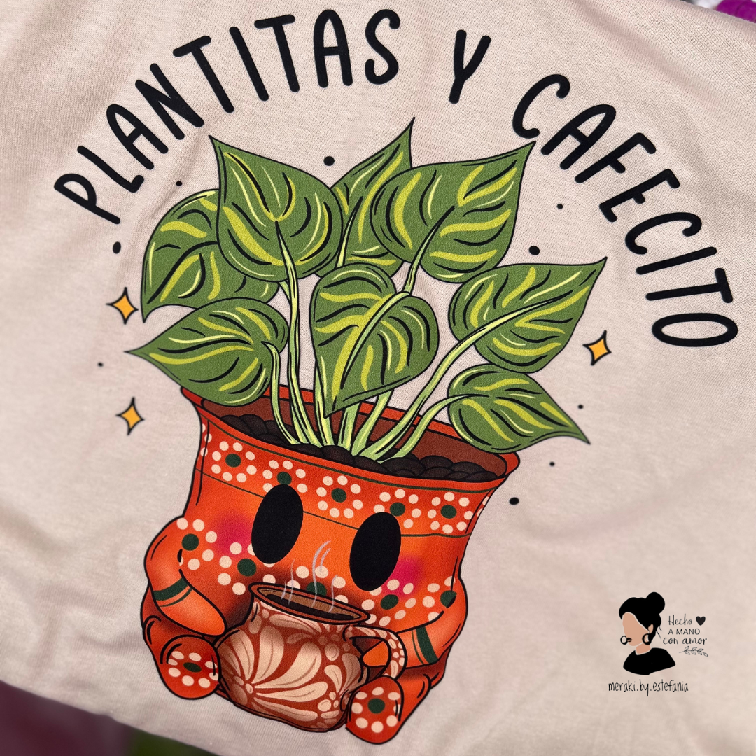 PLANTITAS Y CAFECITO TOTE BAG