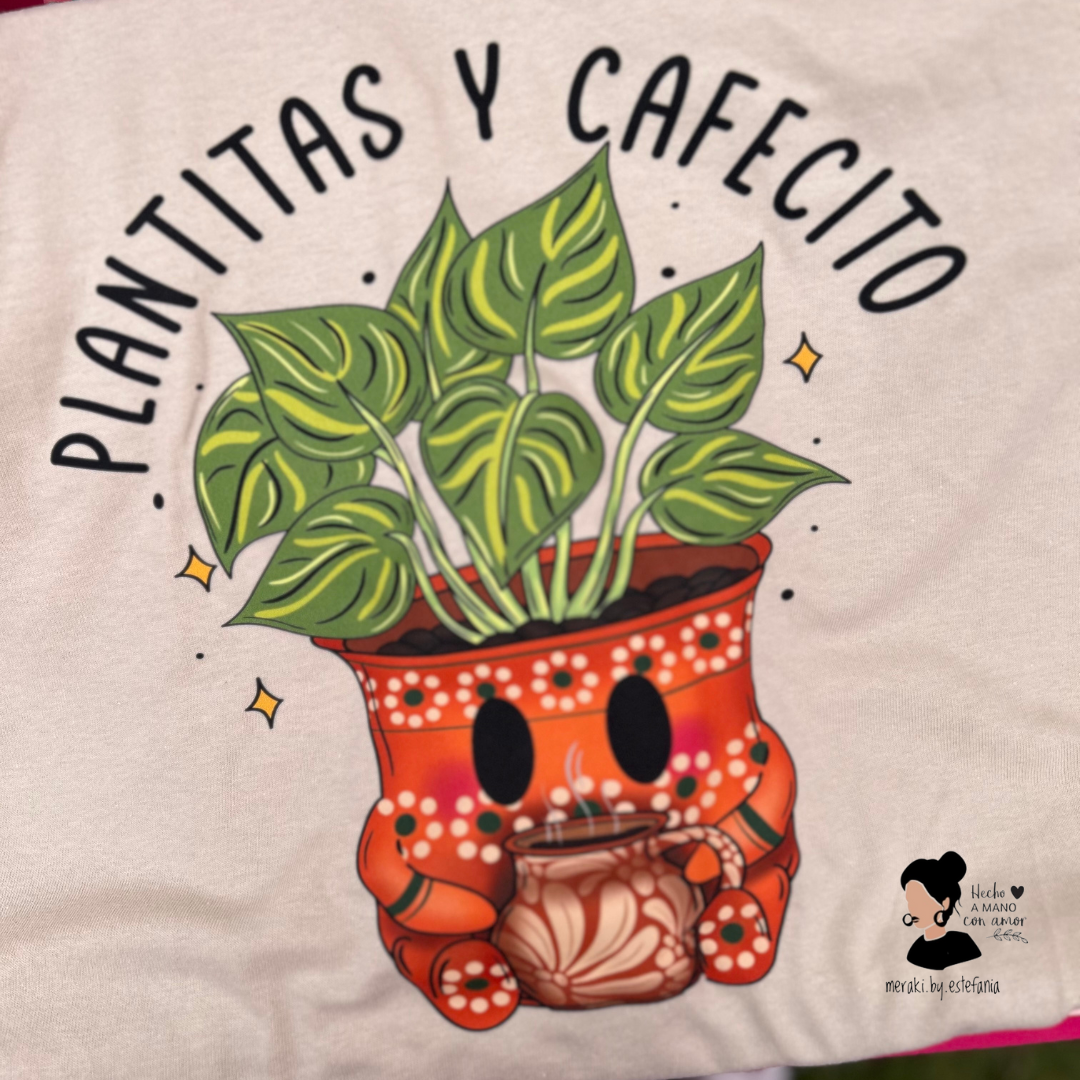 PLANTITAS Y CAFECITO TOTE BAG